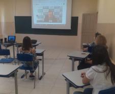 Aula Inaugural do Programa de Intercâmbio Internacional “Ganhando o Mundo” - NRE Loanda